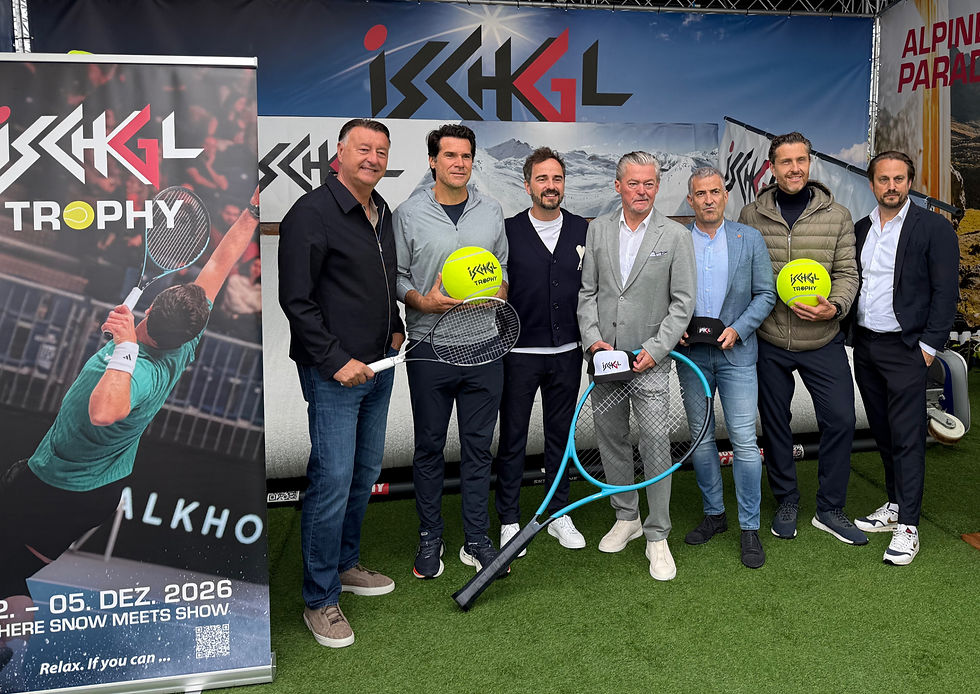 Press conference for the Ischgl Trophy 2026 at the BOSS OPEN in Stuttgart