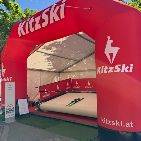 Portable SkiMachine in Kitzbühel: Skiing Without Snow at the Austrian Alpine Open