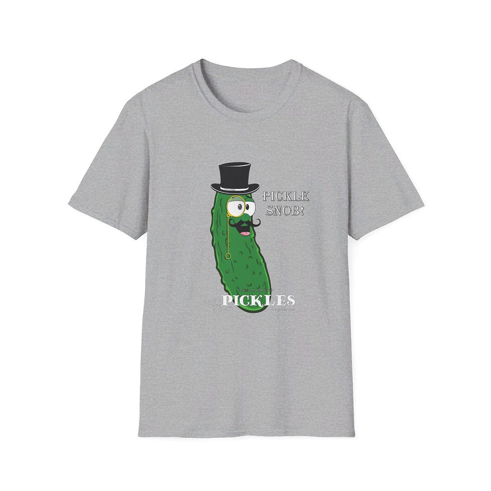 Thumbnail: Pickle Snob Unisex Softstyle T-Shirt