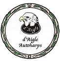 d'Aigle Autoharp logo circle with an eagle head