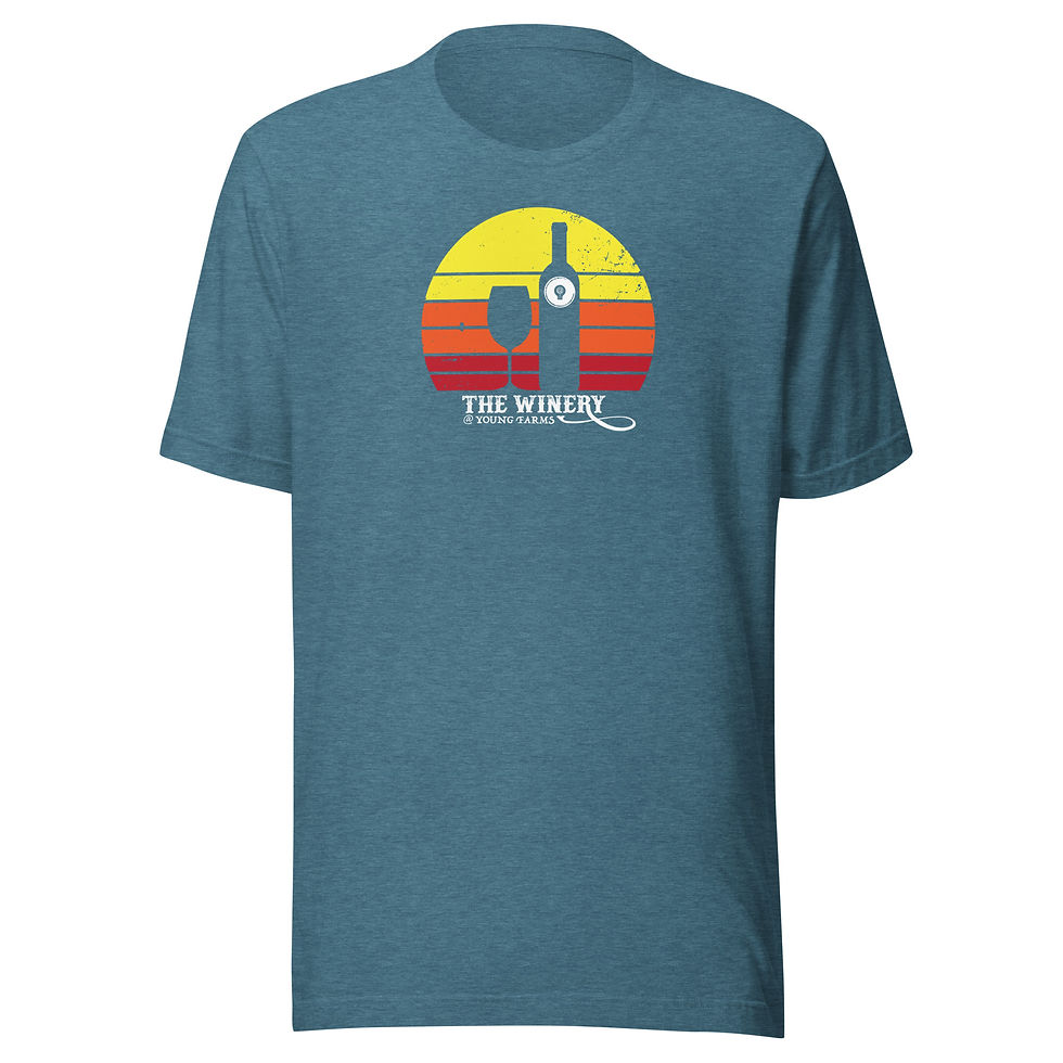 Thumbnail: Unisex t-shirt-Retro Young Farms