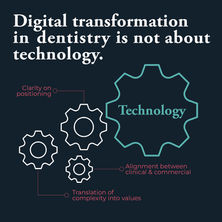 Digital transformation in dentistry is not about technology