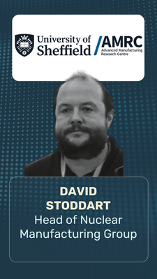 David Stoddart from Sheffield AMRC will be at the Foresight Event 2026