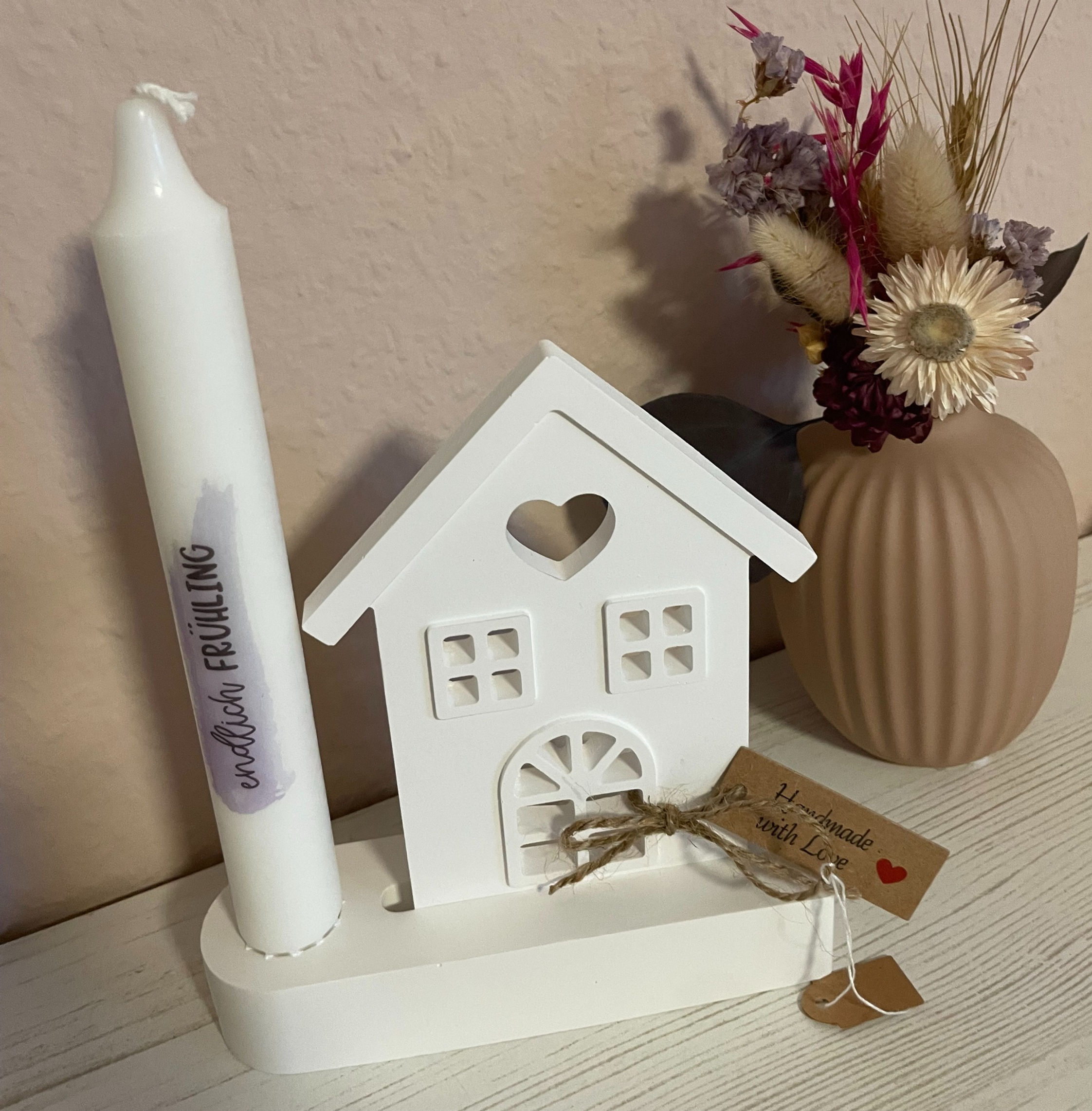 Rechteckiger Halter mit Einschieber