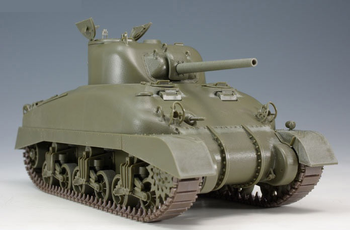 Thumbnail: Asuka 1/35 M4A1 Sherman Direct Vision Type WWII US Medium Tank