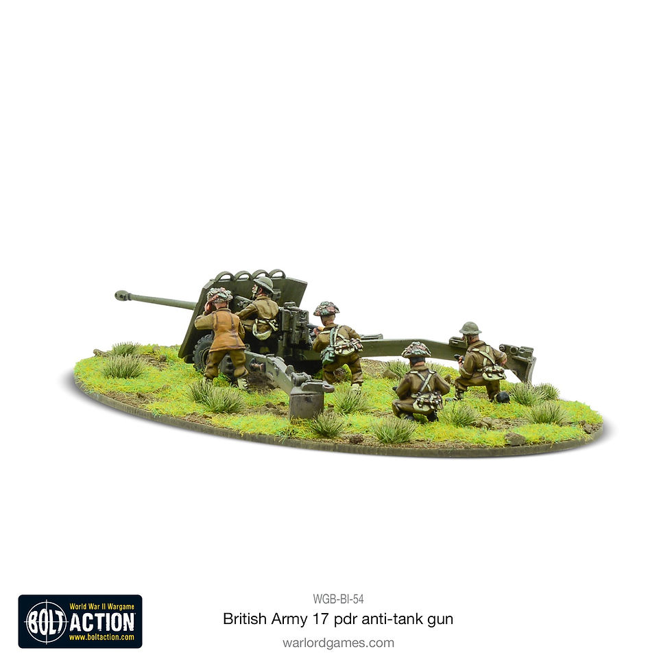 Thumbnail: British Army 17 pdr anti-tank gun