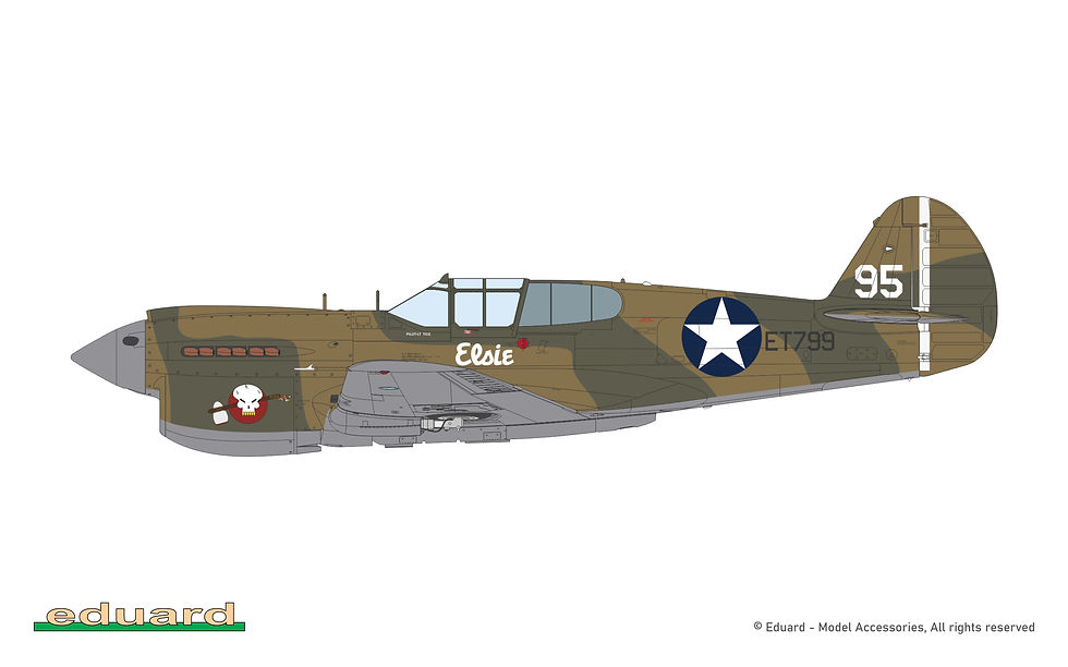 Thumbnail: Eduard 1/48 P-40E Warhawk Profipack Edition