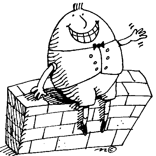 Humpty Dumpty Through a Lens