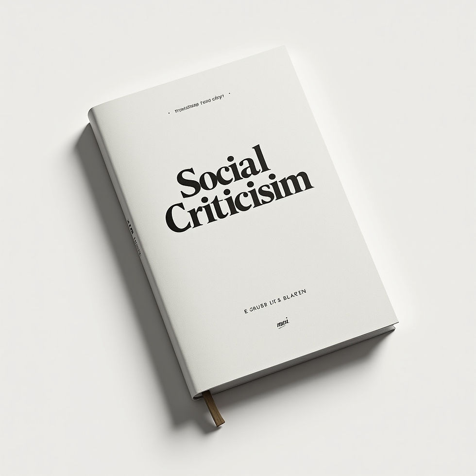 Crítica Social Contemporânea