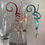 Thumbnail: Bride & Groom glass name hangers
