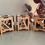 Thumbnail: Set of 4 Letter Tealight Holders