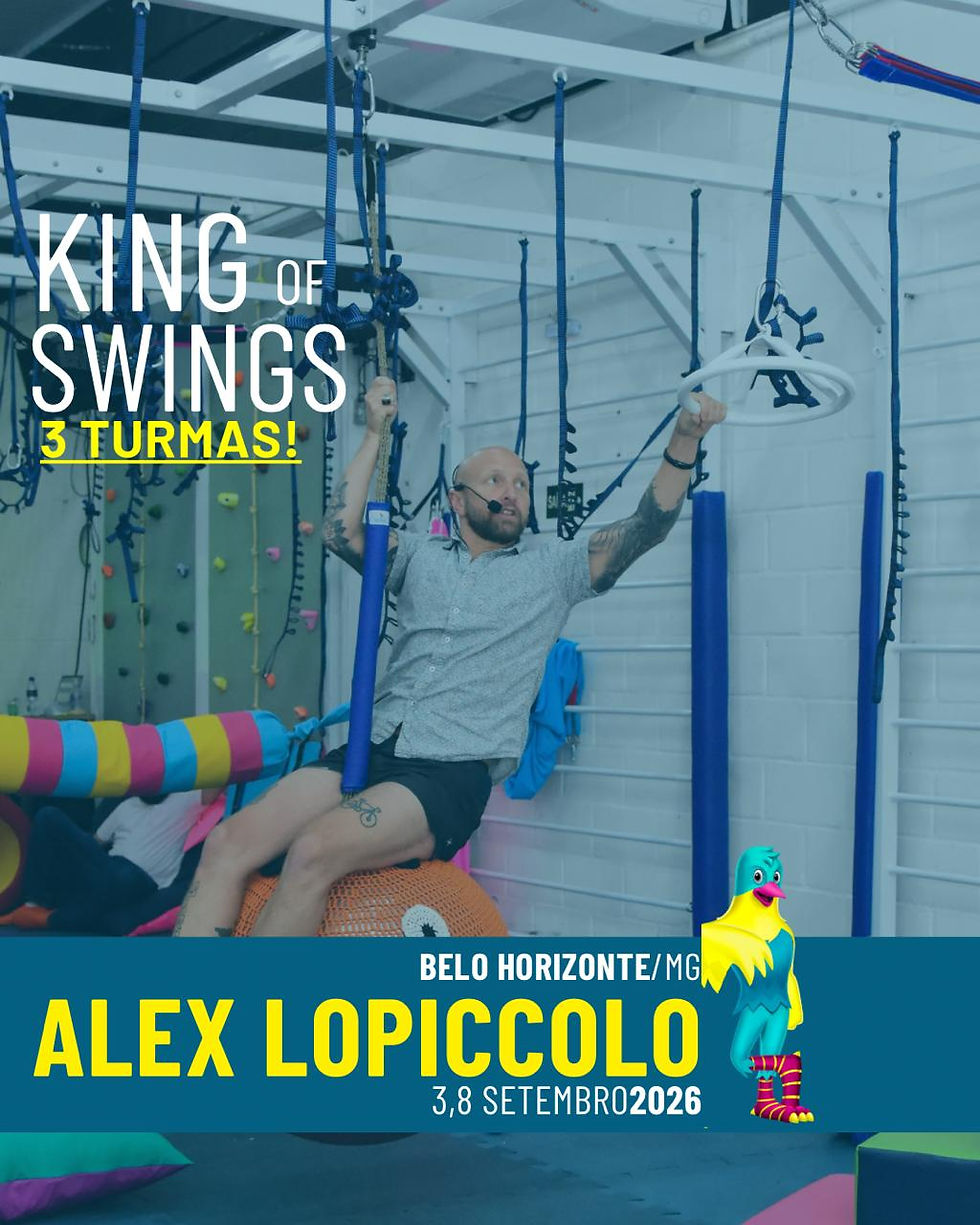 The King of Swings BENU Brazil 2-day (3 classes) Hands On Sensorimotor Workshops