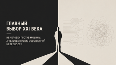 Великий перехід:чому головний конфлікт епохи — це не людина проти машини