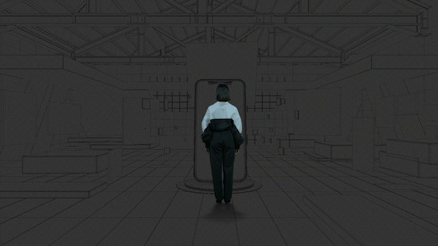Tracking, Wireframe, 3d process of creating ads for fashion brands like daraz