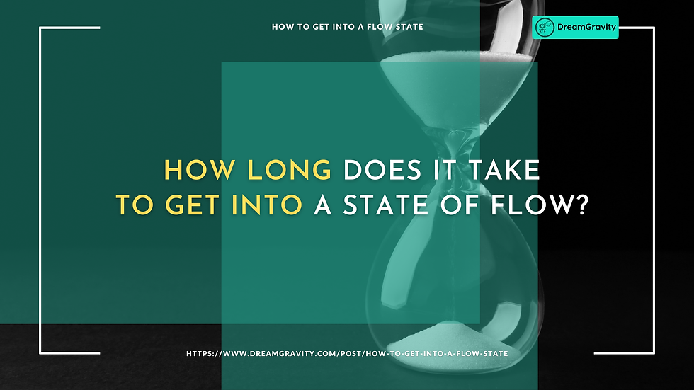 07 - How Long Does It Take to Get Into A State of Flow DreamGravity - How to Get Into a Flow State