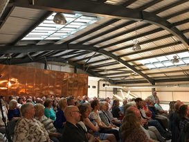 Our sell-out show at inside an incredible warehouse venue, 2022