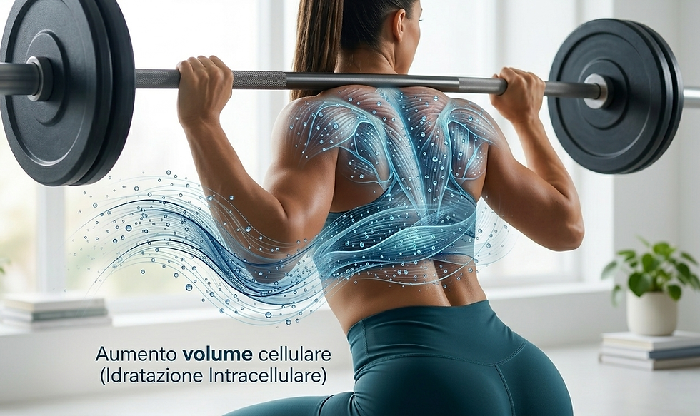 idratazione intracellulare per creatina