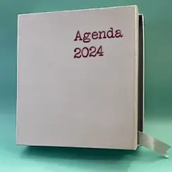 caja especial para agenda o kit 