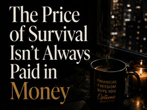 The Price of Survival Isn't Always Paid in Money