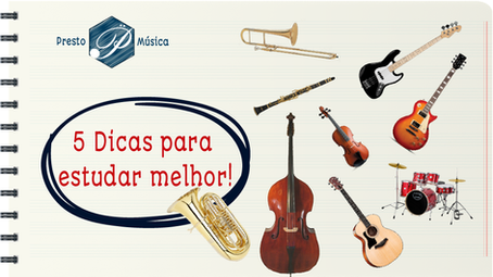 5 dicas para render nos estudos musicais