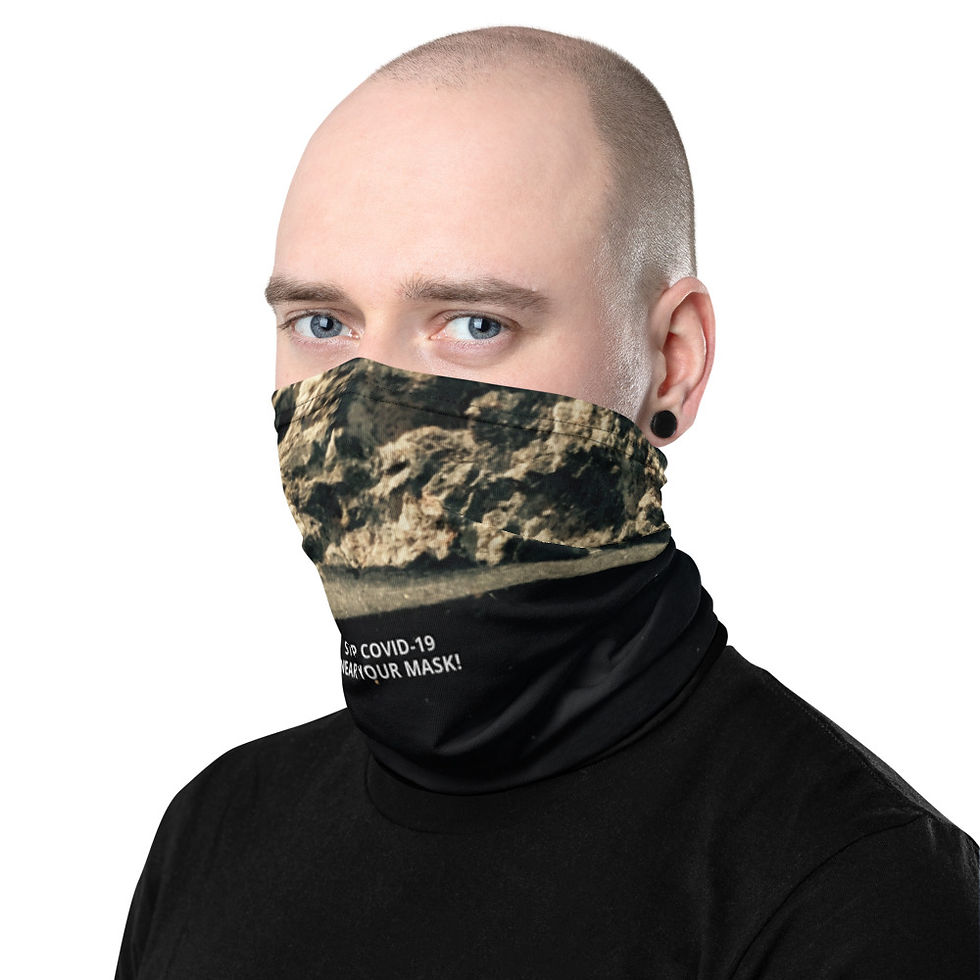 Thumbnail: STOP COVID-19 - GRITTY Neck Gaiter Mask