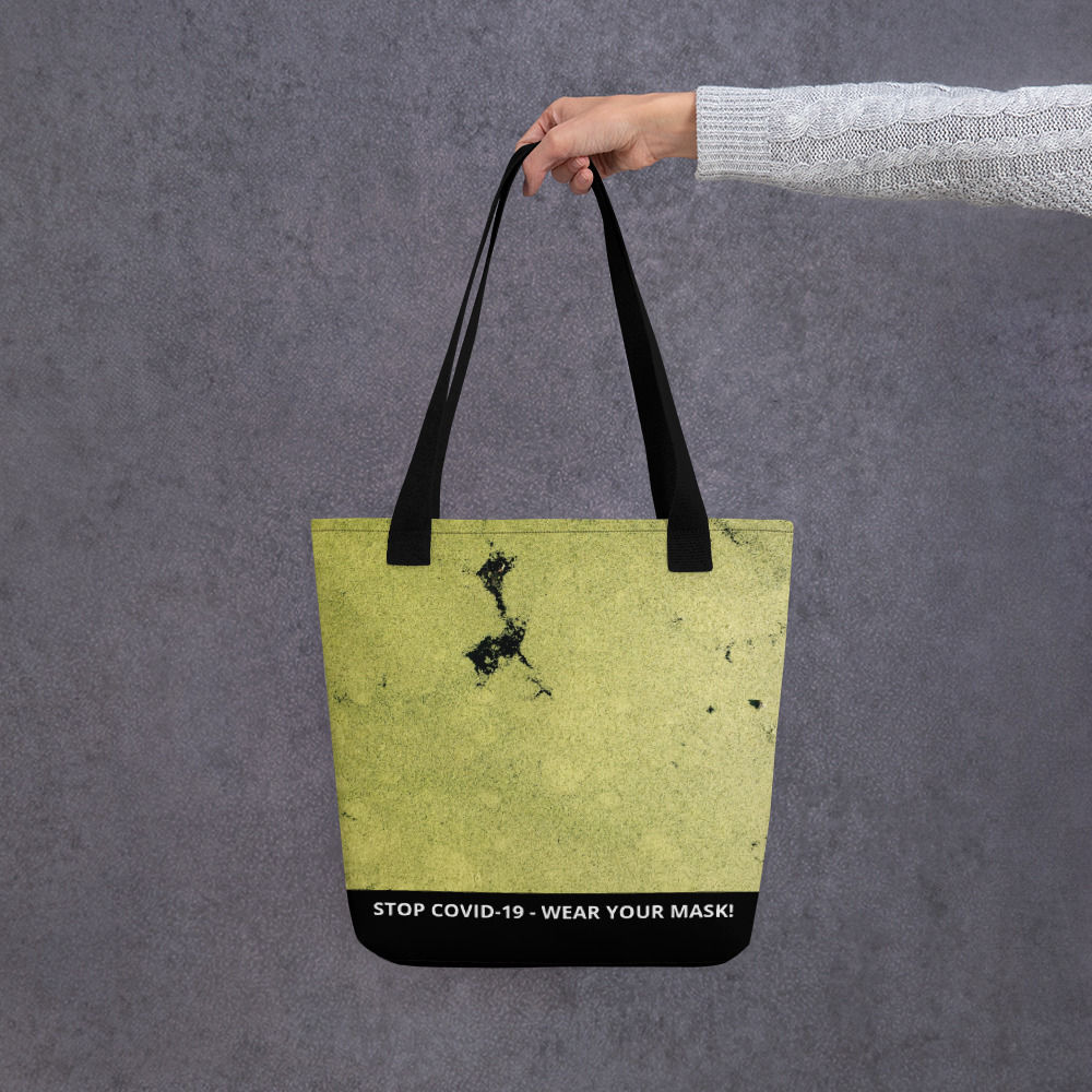 STOP COVID-19 - TURTLE POND Tote Bag