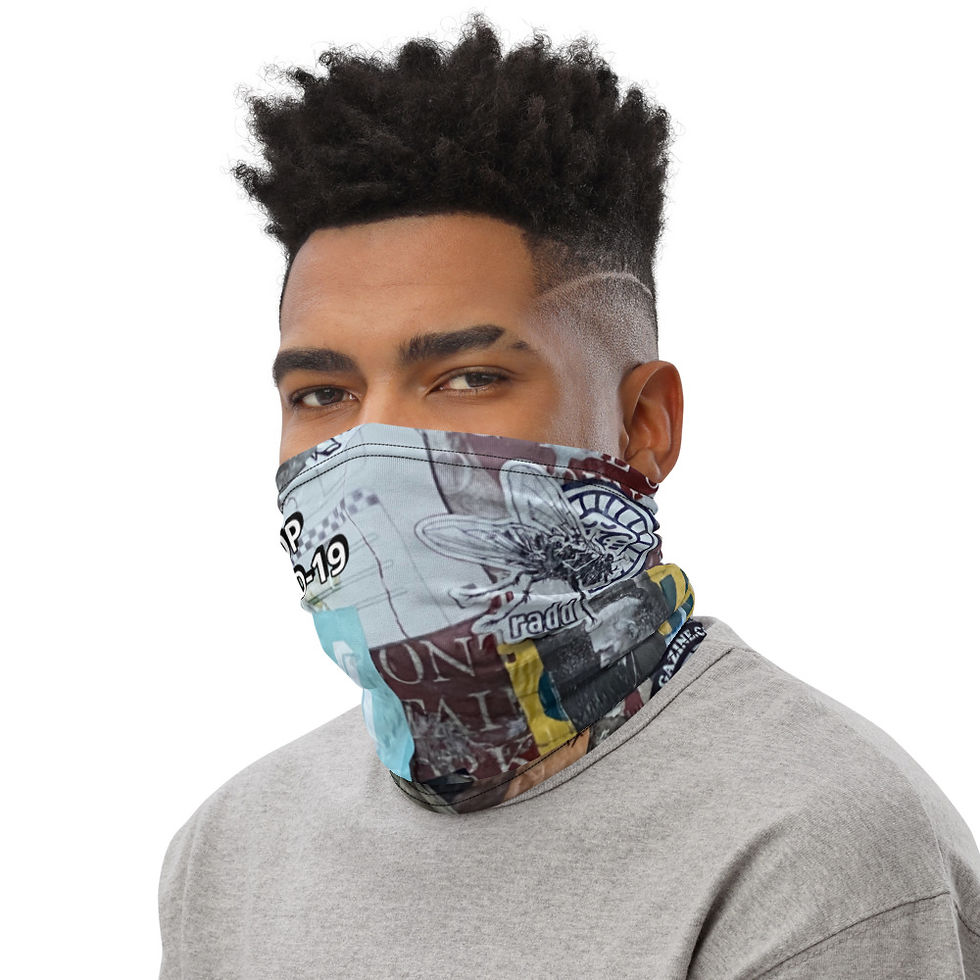 Thumbnail: STOP COVID-19 - BROOKLYN Neck Gaiter Mask