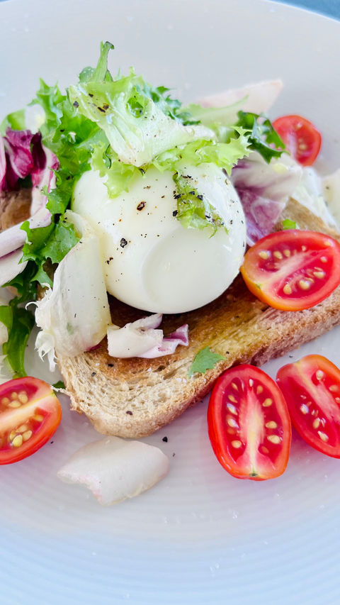 Personal Chef breakfast aboard the Tiamo Crewed Luxury