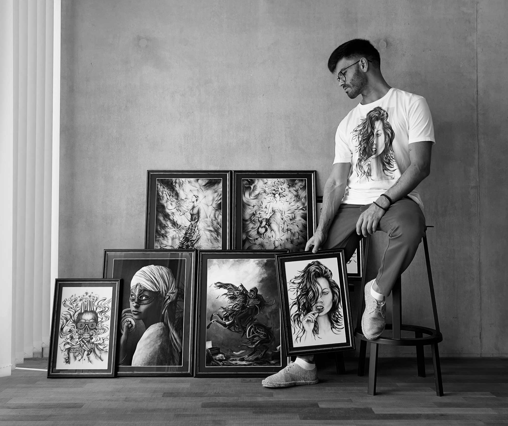 The Great Print Bitcoin Art Studio