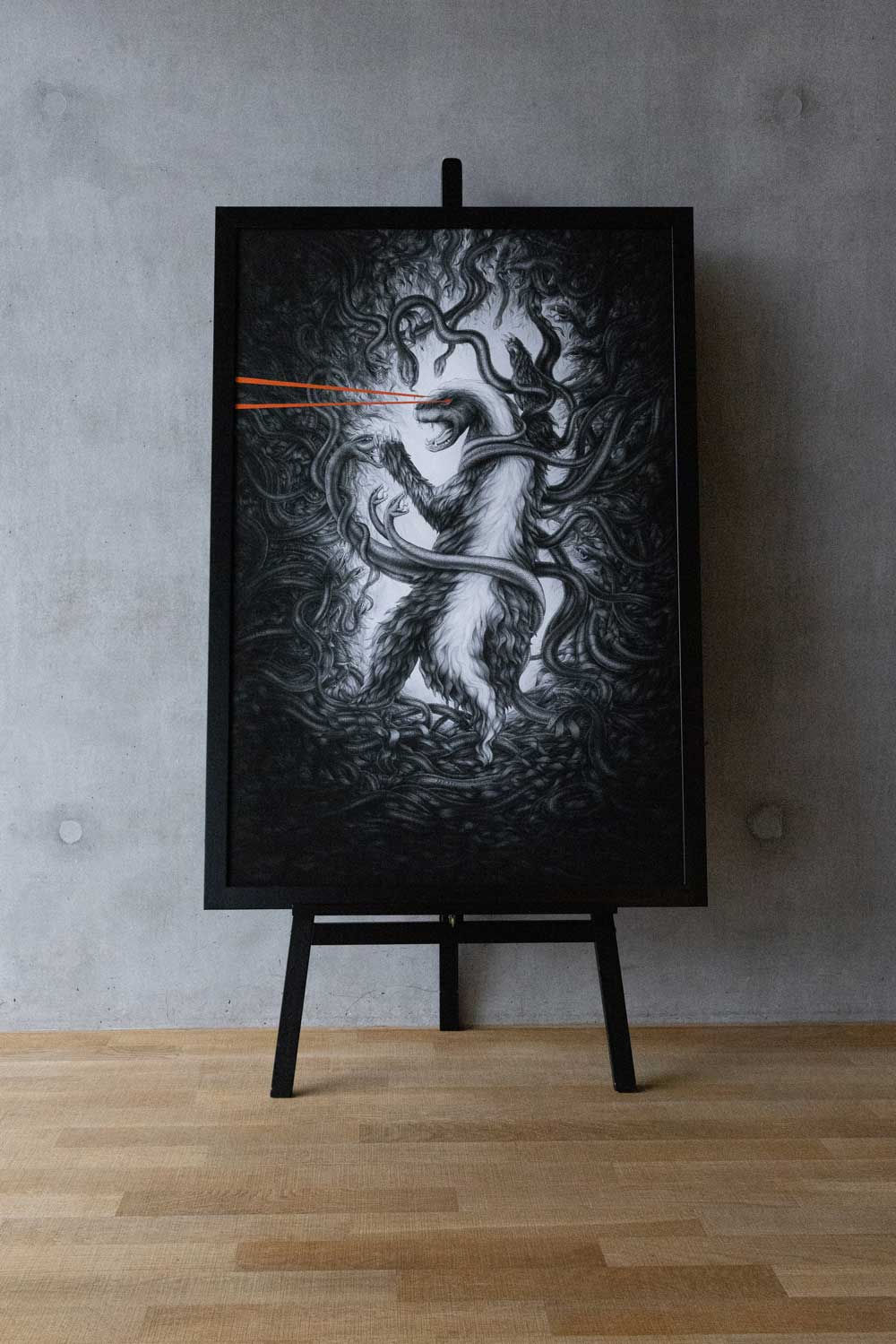 Museum-Quality - Limited Edition - Honey Badger - Bitcoin Art