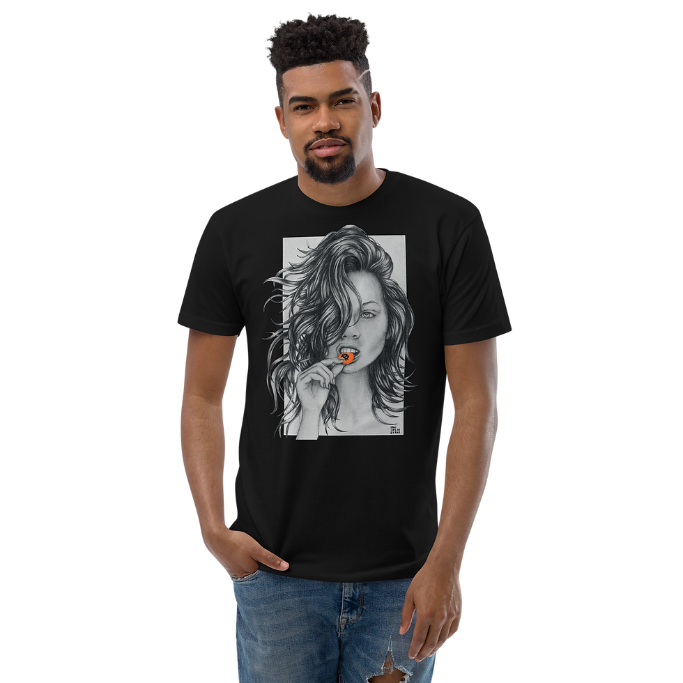 Thumbnail: Tight-fitting men's T-shirt | Tasty Bitcoin