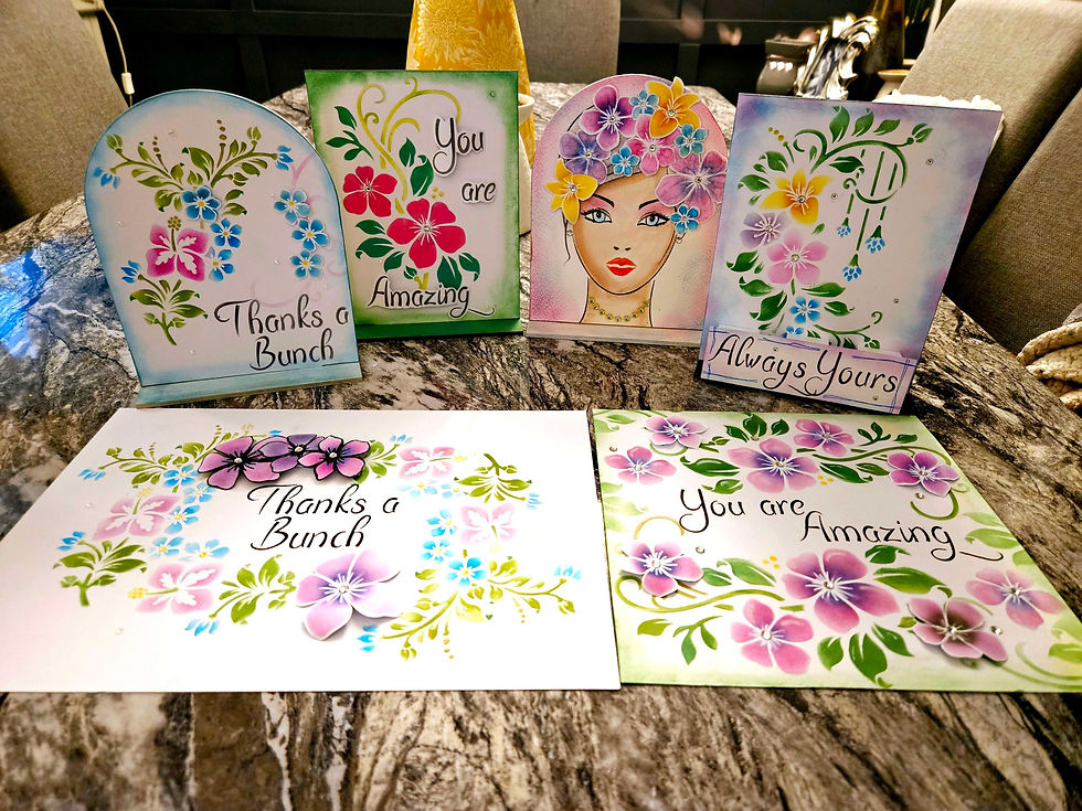 Thumbnail: Floral Collection Rotation Stencils
