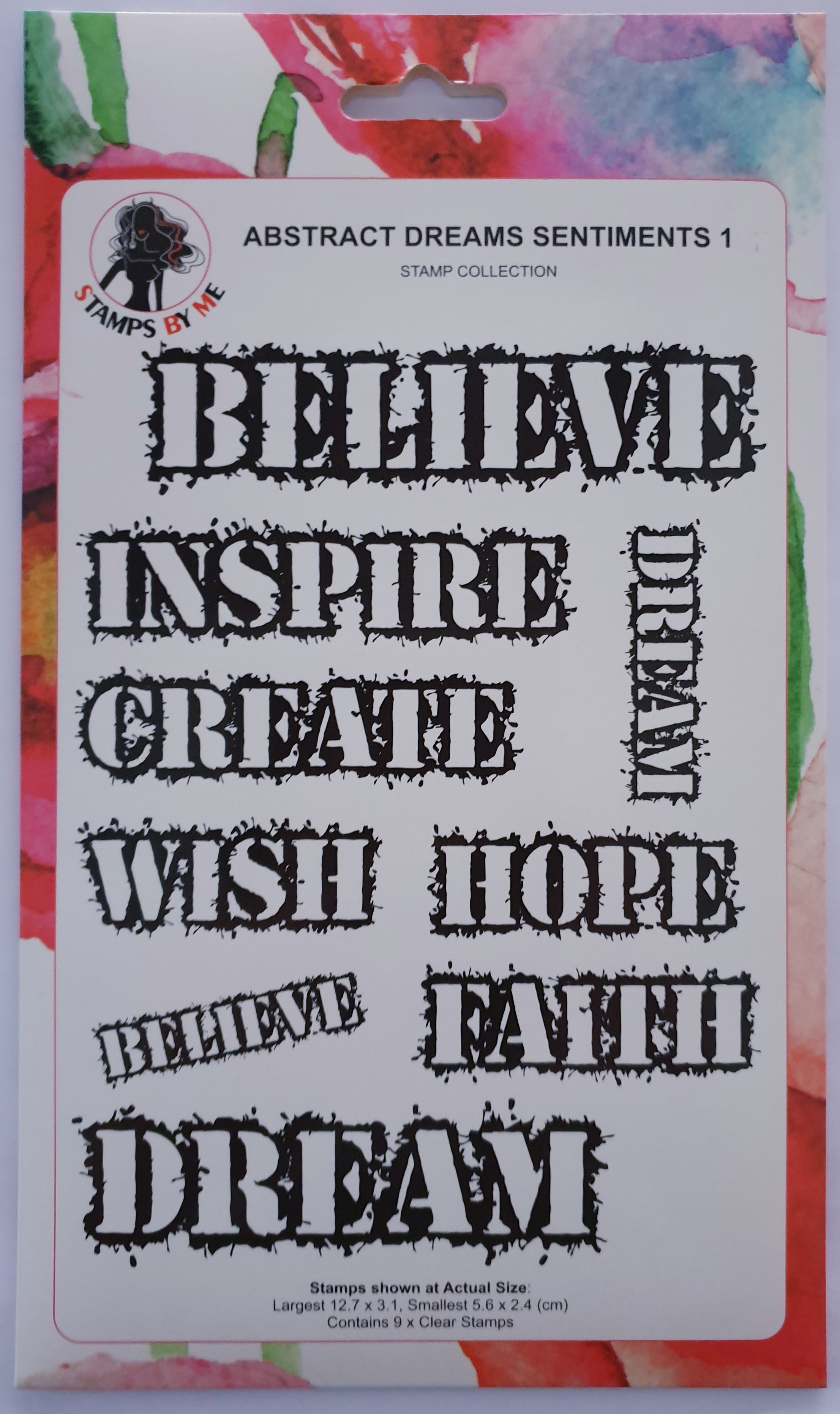 Stamps by Me Abstract Dreams Sentiments 1