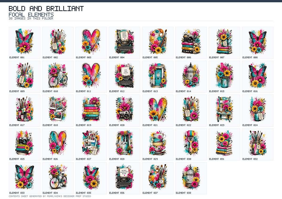 Thumbnail: Bold and Brilliant Digital Collection