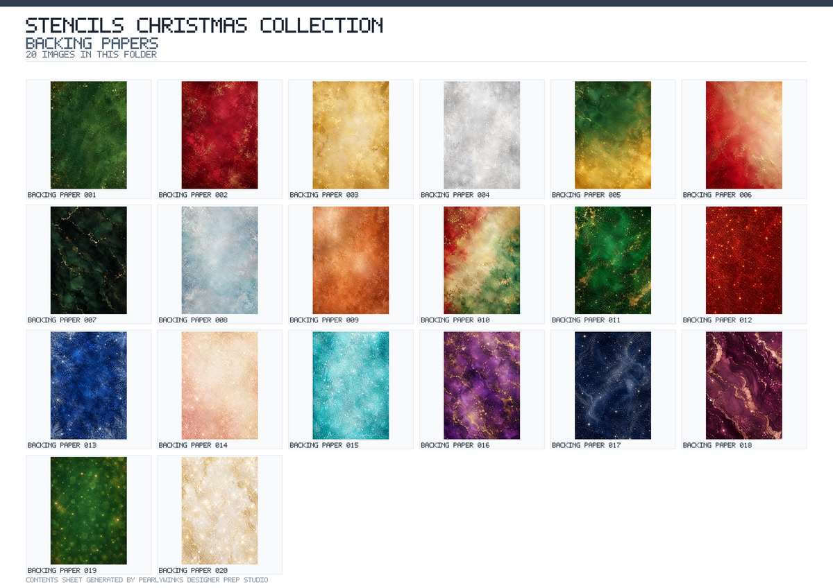 Selection of craft materials