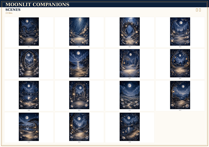 Thumbnail: Moonlit Companions