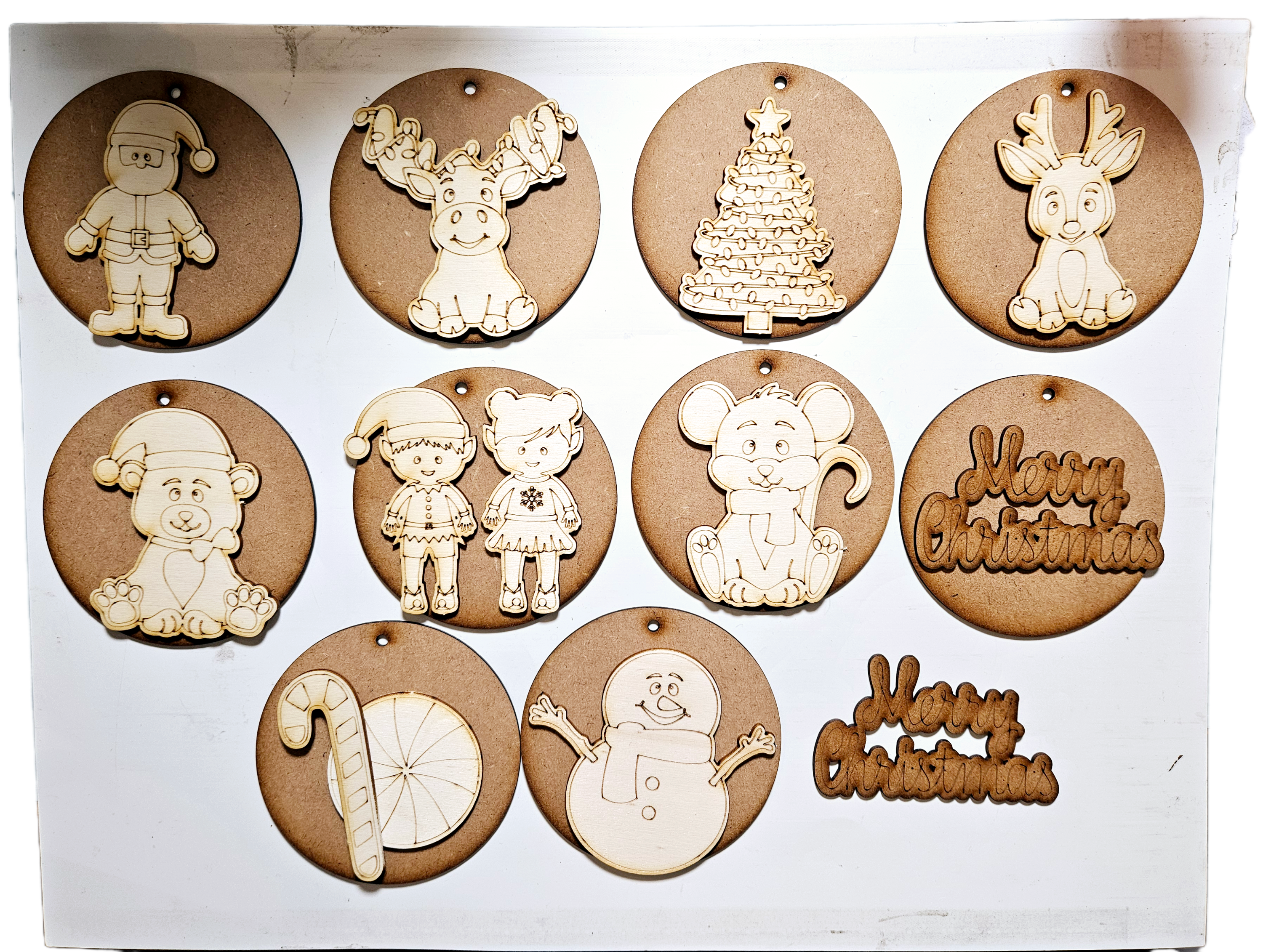 Christmas Character Baubles