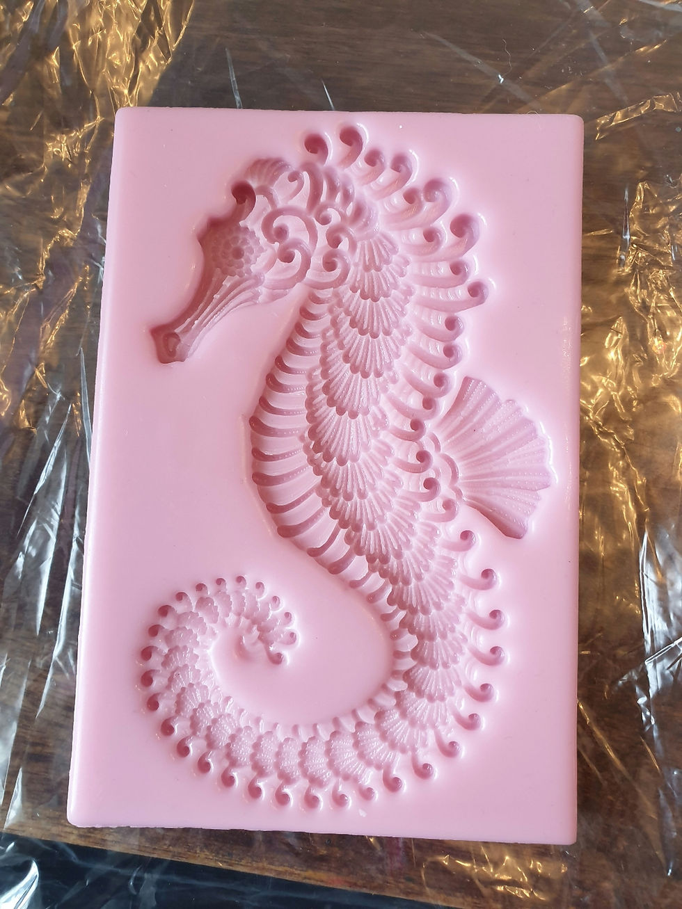 Large Seahorse Mould