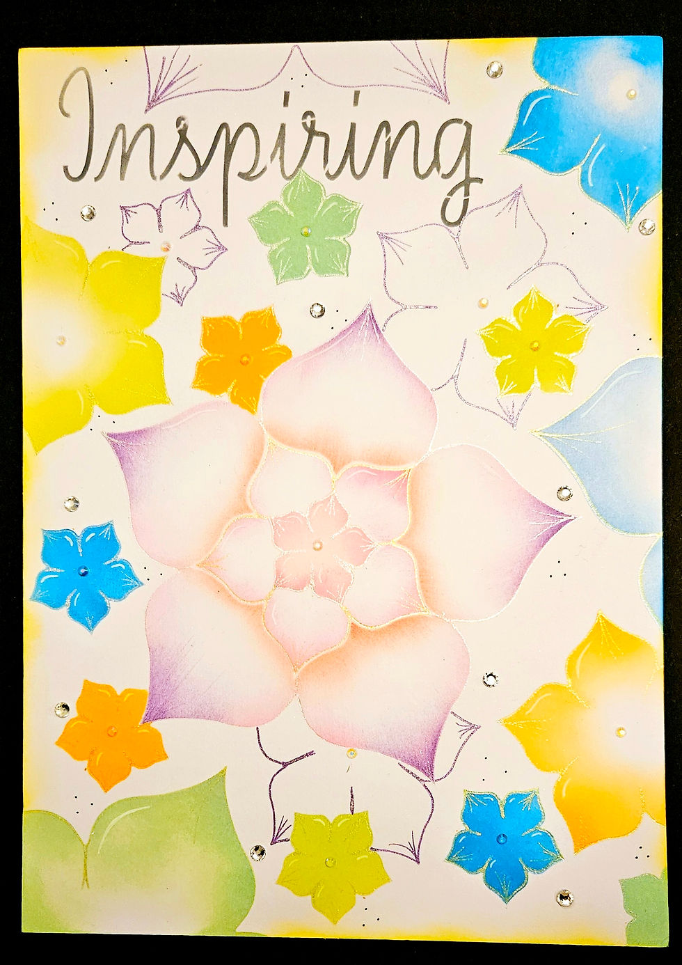 Thumbnail: Flower Foam Stamps and Stencil