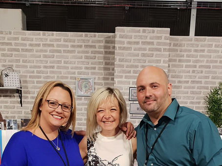 Such a fantastic day at our Hochanda debut launching our lovely products.