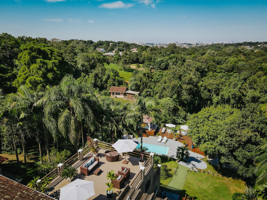 Foto da área externa do hotel Sonnet