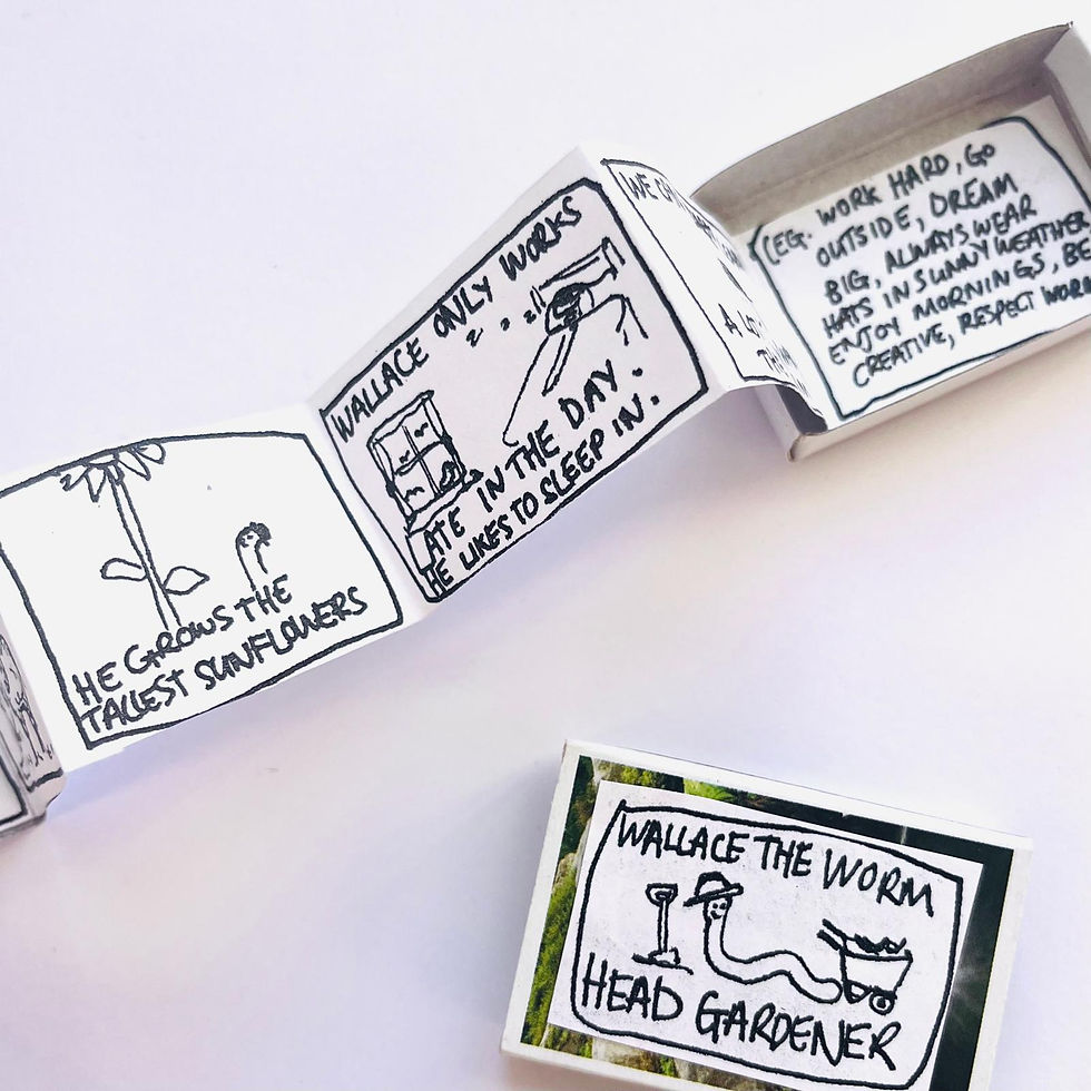 Thumbnail: Wallace the Worm - Head Gardener - A Matchbox Story