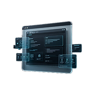 High performance website UI UX optimization graphic showing responsive interface