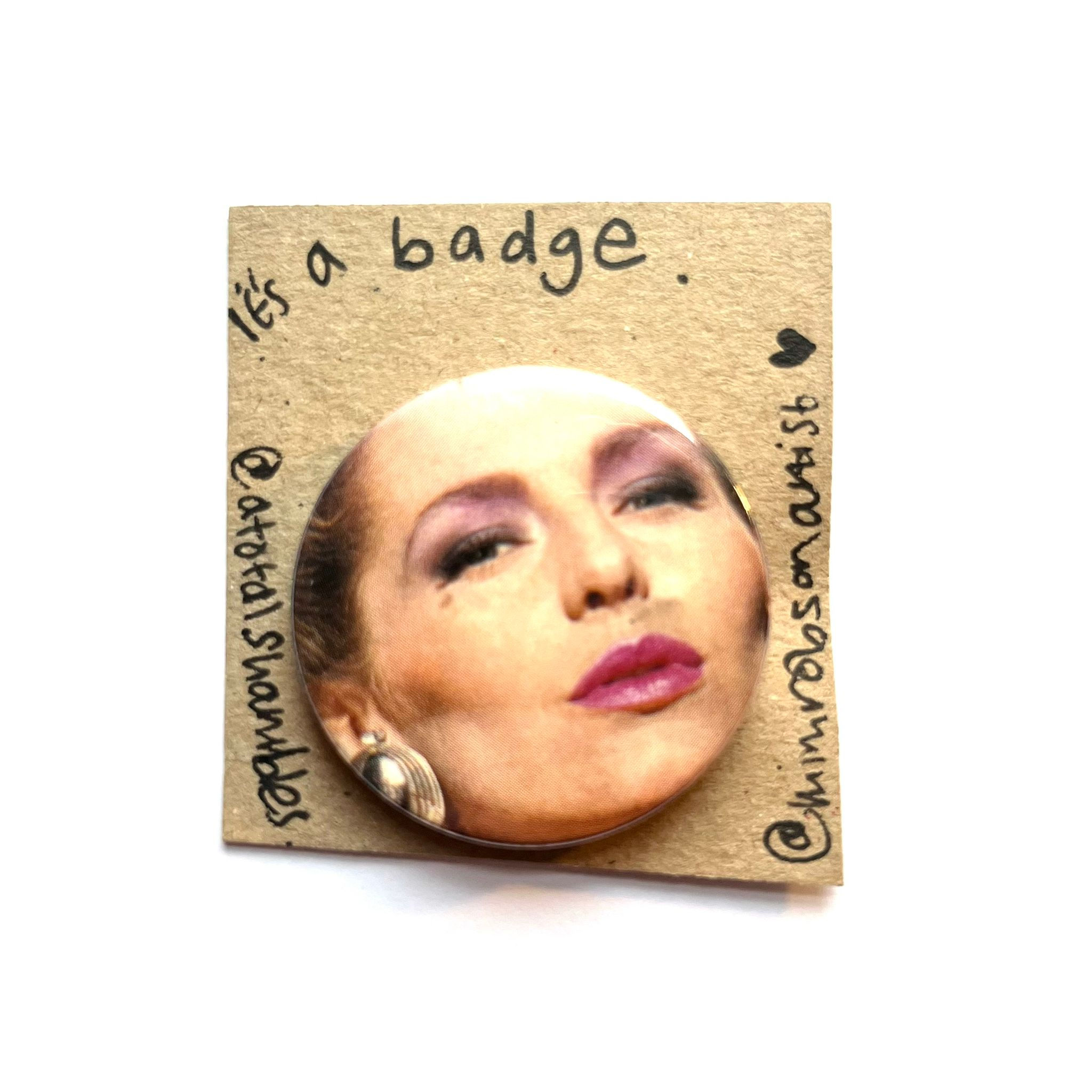 Vintage Vogue Badge