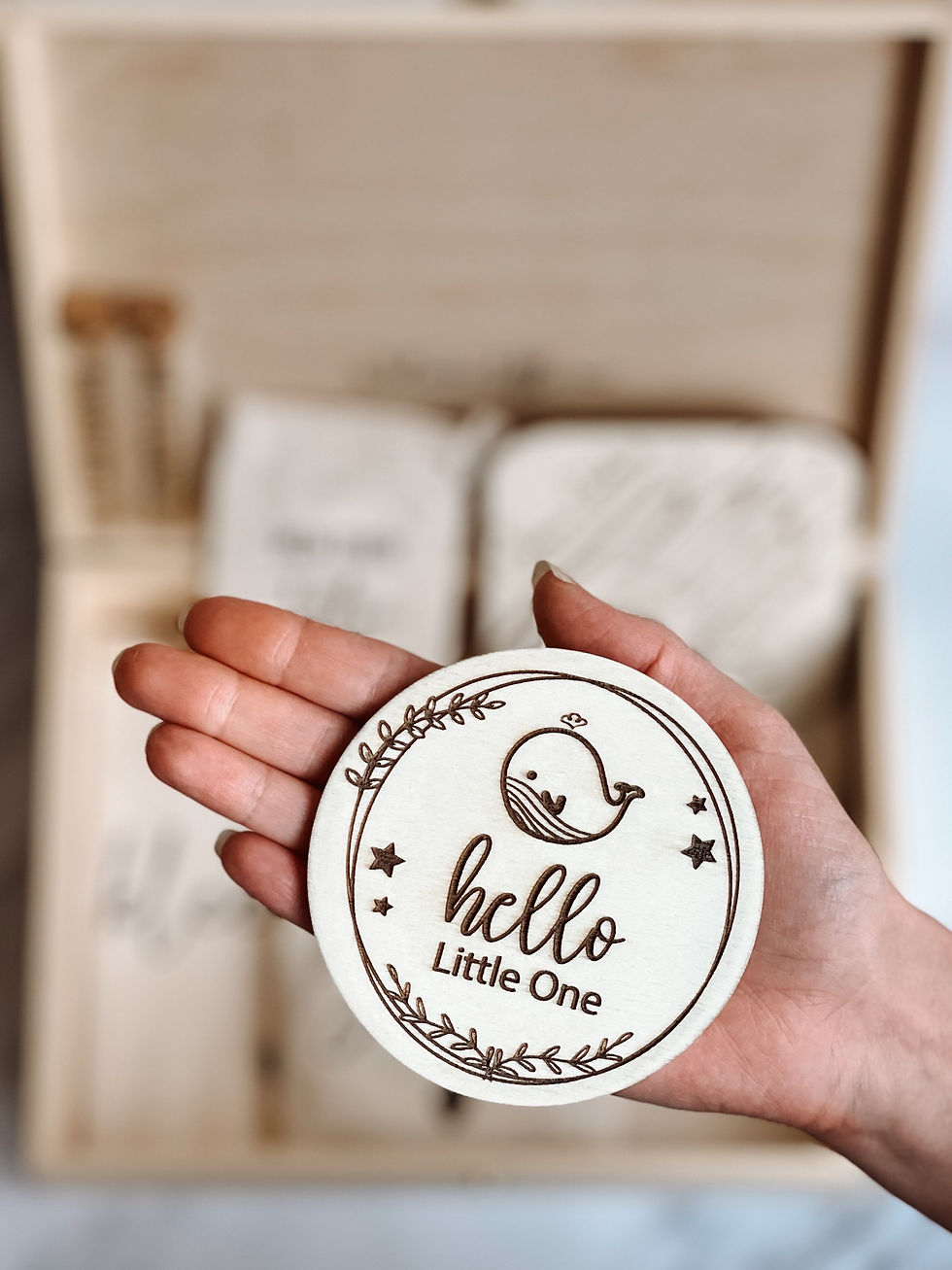 Thumbnail: Houten milestonecards voor baby's eerste jaar