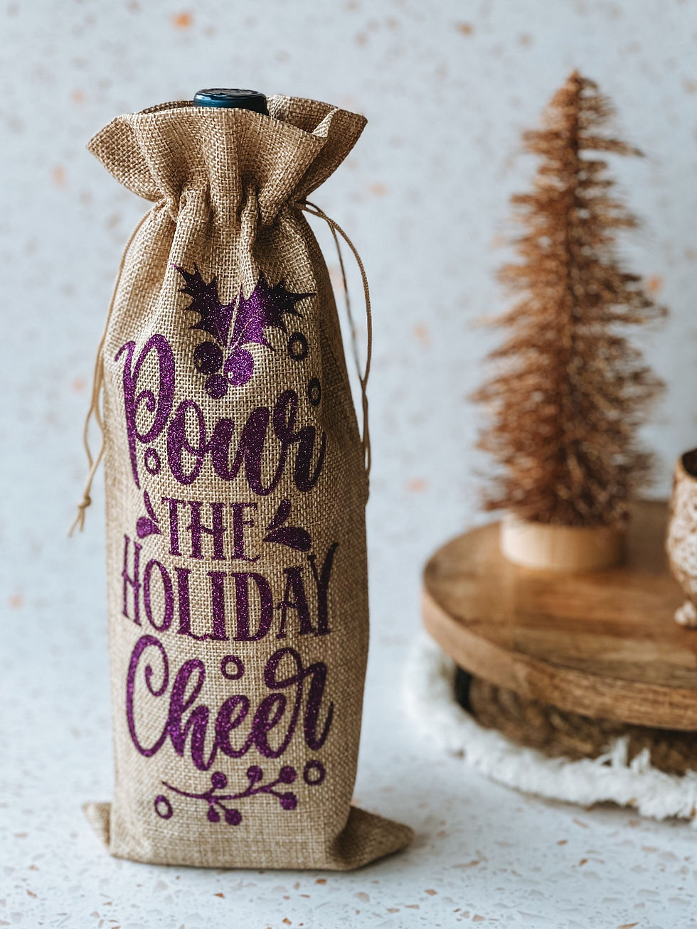 Wijntas - Pour The Holiday Cheer - Wijn - Wijndomein Wideux