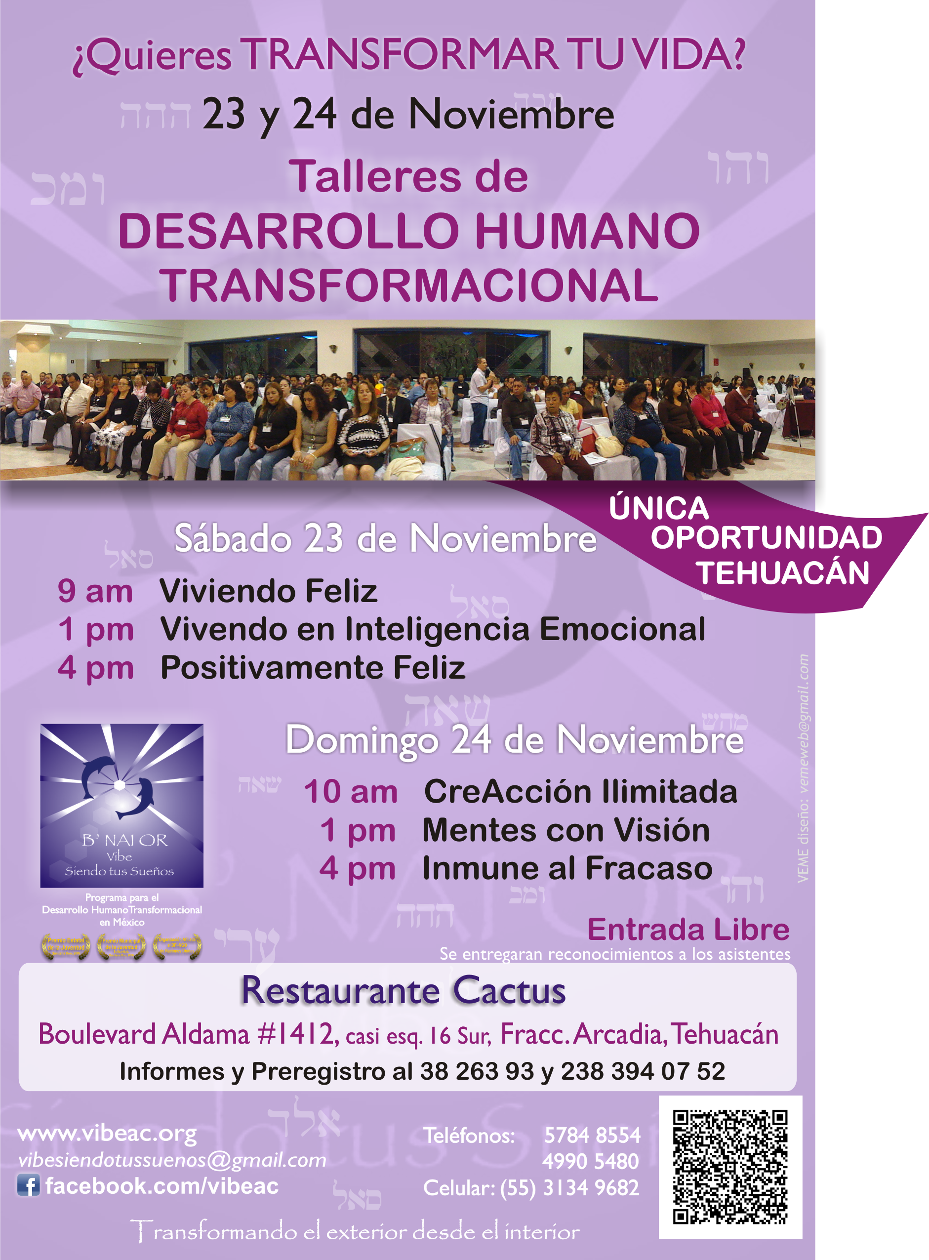 Cartel Conferencias