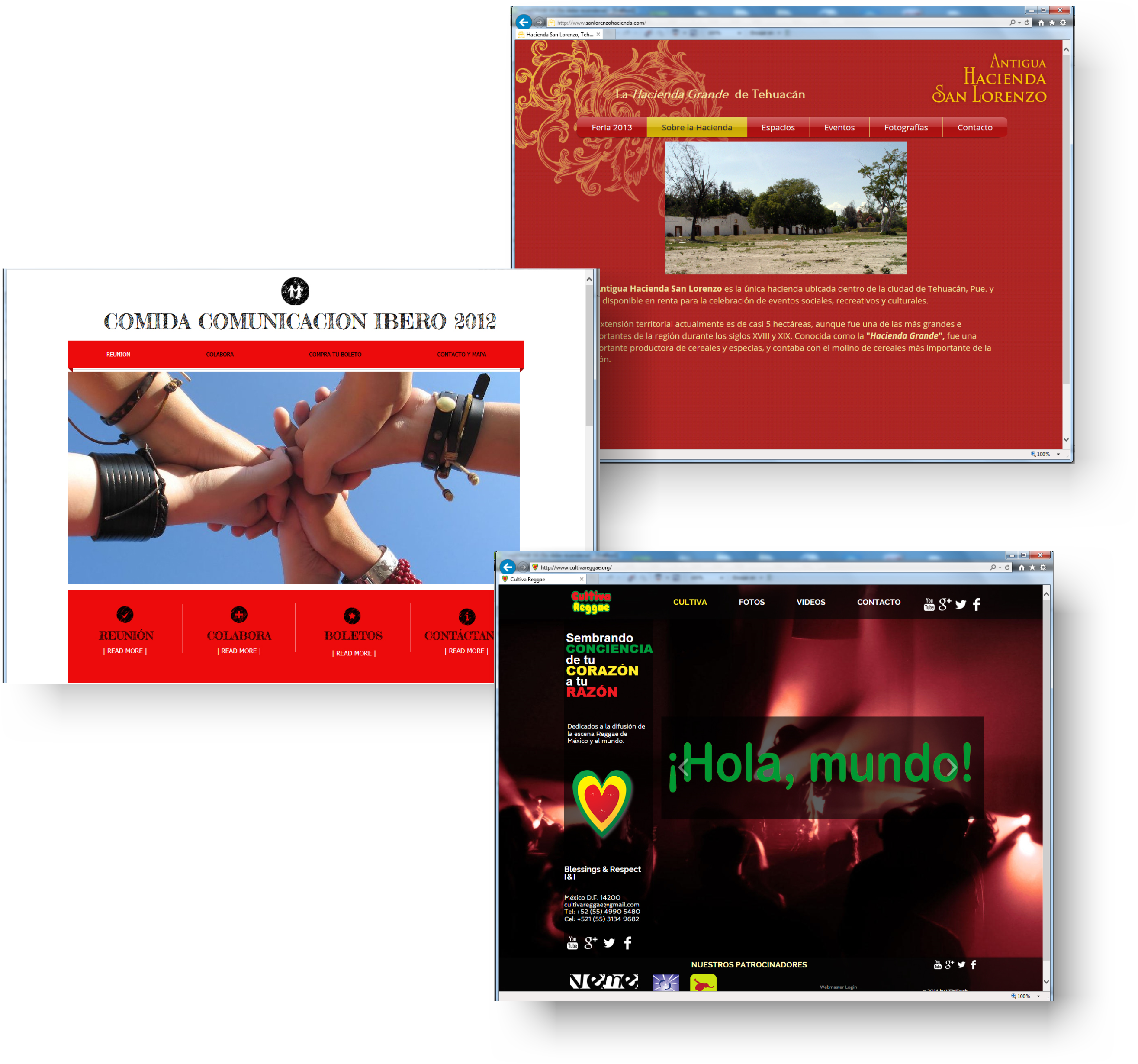 Páginas web