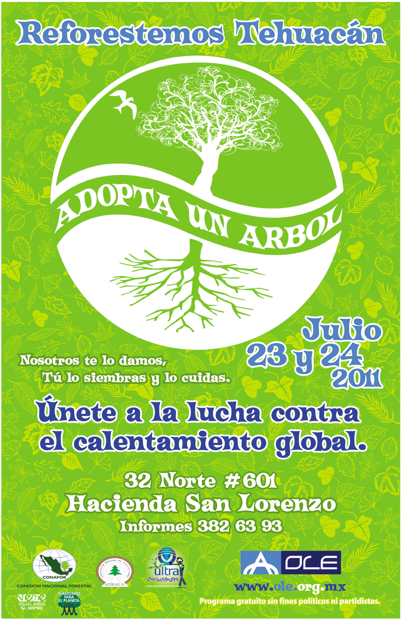 Cartel Adopta un Árbol