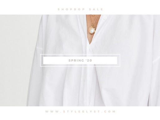 WHAT TO SHOP AT THE SHOPBOP SPRING SALE 2020